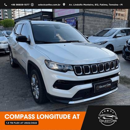 JEEP COMPASS 1.3 T270 TURBO FLEX LONGITUDE AT6